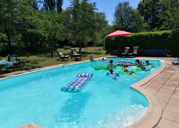 Aux Iris 別荘 サン・レオン・シュル・ヴェゼール